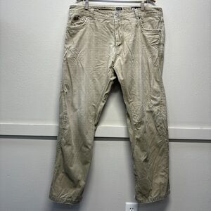 Kuhl Outkast Vintage Patina Dyed Men's Sz 40x32 Green Pants Hiking Outdoor